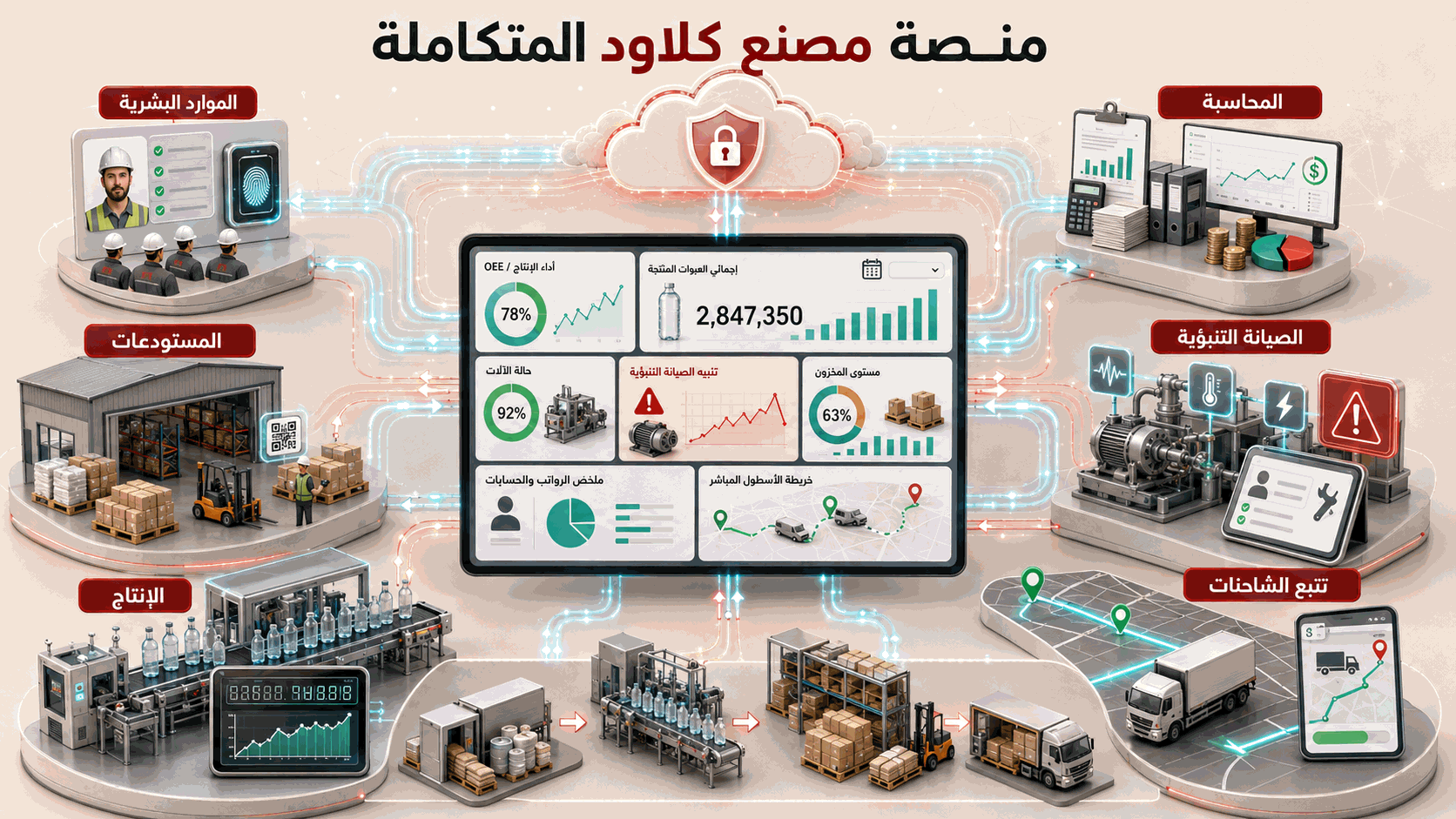 منصة مصنع كلاود المتكاملة